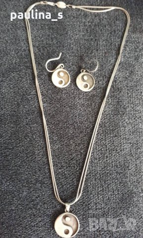 Античен сребърен комплект - Монадата, снимка 4 - Бижутерийни комплекти - 29144219