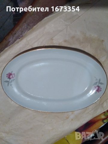 Порцеланови плата, снимка 8 - Прибори за хранене, готвене и сервиране - 37572690