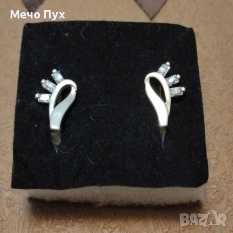 Сребърни обеци (133), снимка 1