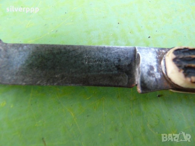  Френско сгъваемо ножче - рядко ! , снимка 3 - Антикварни и старинни предмети - 33823522