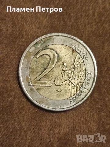 Монета от 2 Евро (Гърция, 2002 г.), снимка 2 - Нумизматика и бонистика - 56502593