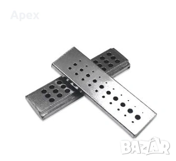 Професионална Часовникарска Бижутерска Наковалня.Малка Стоманена наковалня 30 дупки.Nakovalnia Anvil