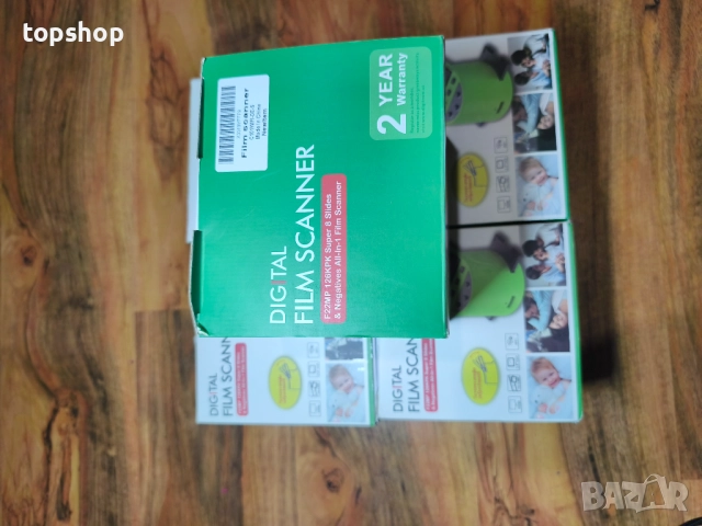 Нов, WIFI скенер за диапозитиви и негативи  с 3,5-инчов LCD дисплей и проложение за андроид и айфон, снимка 8 - Друга електроника - 52807203