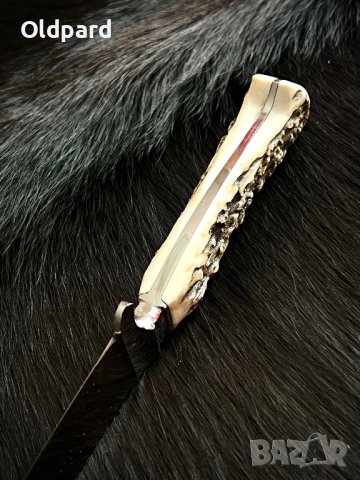 Класически немски (баварски) ловен нож с трион (Niker)., снимка 8 - Ножове - 40251880
