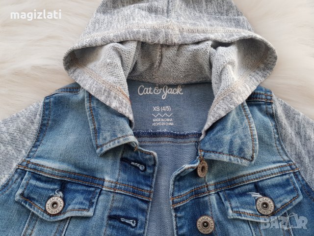 Дънково яке размер 4-5 години , снимка 5 - Детски якета и елеци - 31806305