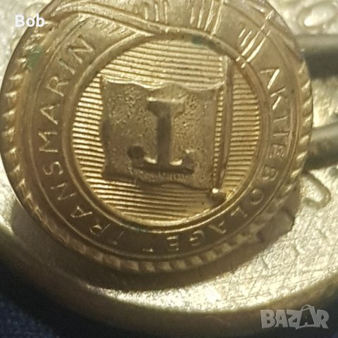 Уникални шведски флотски ръкавели /позлатени 1919, снимка 13 - Антикварни и старинни предмети - 37798980