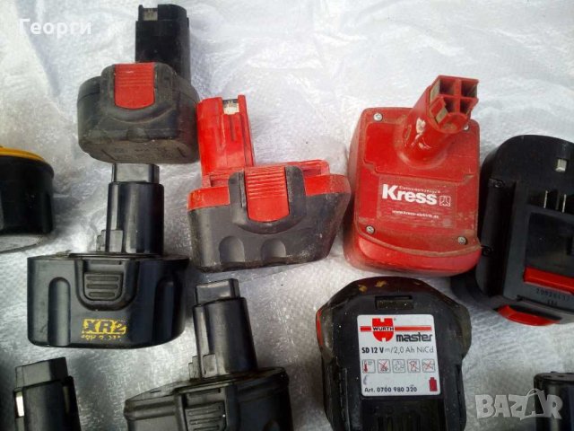 Батерий BOSCH,HILTI, Makita, DeWALT за рециклиране, снимка 9 - Винтоверти - 31950912