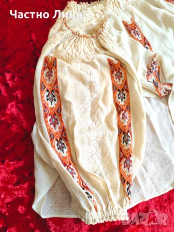 Оригинална Старинна Хърцойска Риза 30те г на Миналия Век Ръчно Шита и Везана, снимка 6 - Антикварни и старинни предмети - 42421746