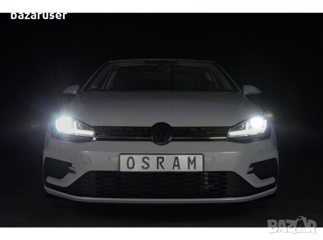 Комплект LED фарове Osram LEDriving Black Edition за VW Golf 7.5 2017-2020 с черна основа,, снимка 3 - Аксесоари и консумативи - 32114616