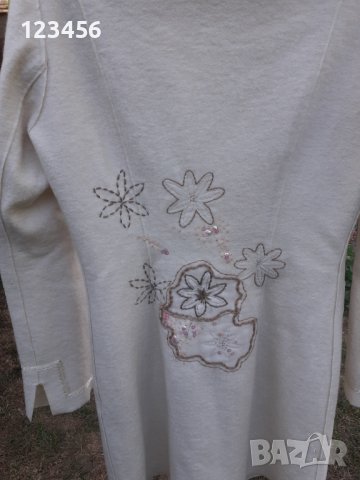 Бяло палто  номер 36, снимка 2 - Палта, манта - 42181363