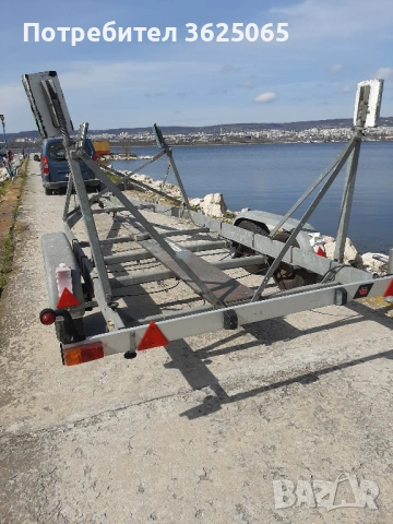 Продавам двуосно ремарке 2.5т., снимка 2 - Ремаркета - 54254518
