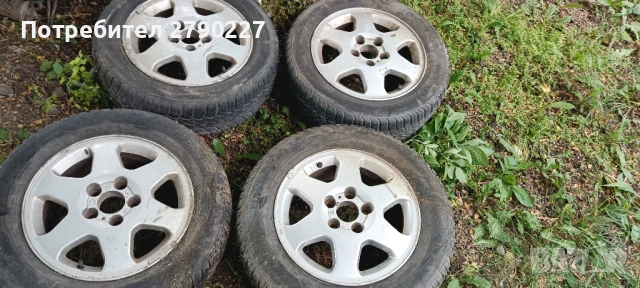 Продавам Джанти със зимни гуми от Opel Zafira 5x110