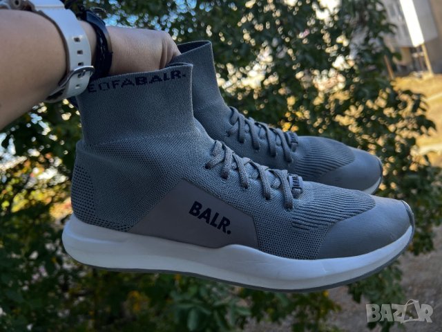 BALR. Premium Sock Sneaker V4 ‘Reflective Grey’ — номер 46, снимка 2 - Маратонки - 42780621