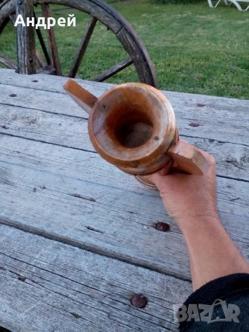 Стара дървена купа #2, снимка 4 - Други ценни предмети - 29725169