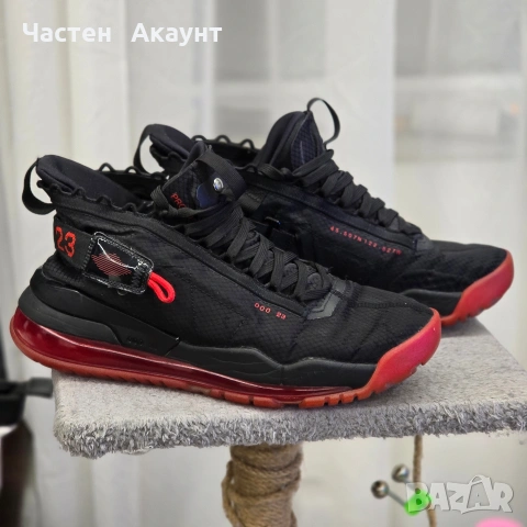 Air Jordan Proto Max 720 "Black/Gym Red-Black" 
