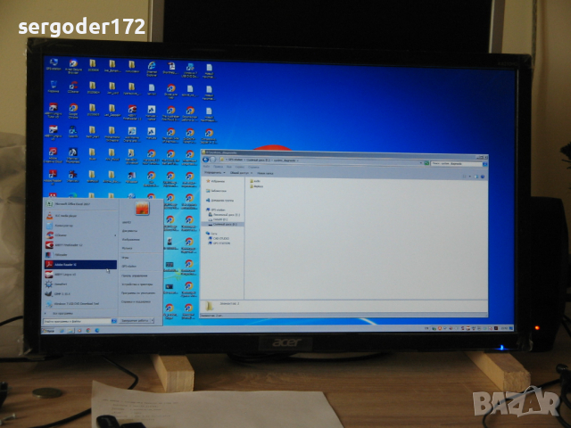 LCD монитор Acer KA210HQ, снимка 7 - Монитори - 44734097