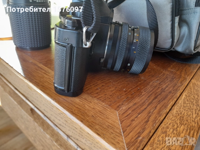 Фотоапарат Chinon CM-4s и 2 обектива Chinon 28-50mm Super Paragon 75-200mm, снимка 5 - Фотоапарати - 52959186