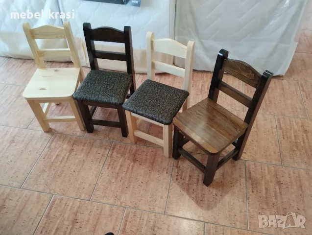 Малка квадратна масичка от дърво за дома или за детски център, снимка 9 - Маси - 49547097