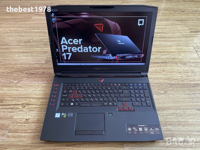 17.3 Predator G9`i7-6700HQ/GTX 1070-8GB/16GB DDR4/256GB SSD+1TB/75Hz FHD IPS