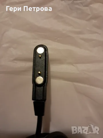 магнитен кабел за зареждане на смарт часовник (2-пинов магнитен конектор USB-A