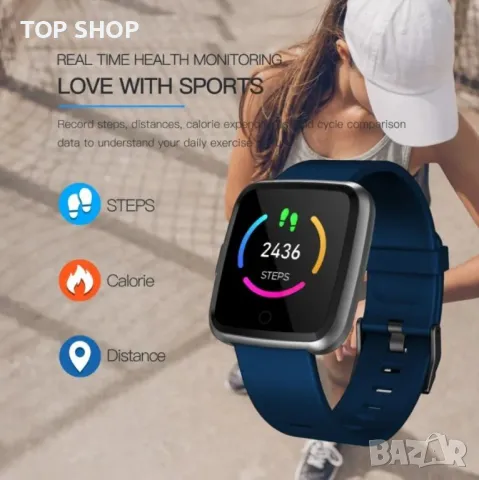 Смарт часовник OPTA с две кайшки, снимка 3 - Смарт часовници - 49217166