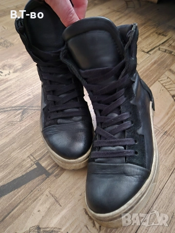 Кожени боти Stela, снимка 6 - Дамски боти - 52719597