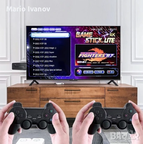 Конзола Retro Zenino, 10 000 видео игри, съвместима с 9 емулатора, 2x безжичен контролер, 4K, USB 2,, снимка 8 - Други игри и конзоли - 53374871