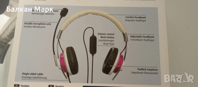 .Слушалки Hama – Модел 139911 (Style USB), снимка 2 - Слушалки и портативни колонки - 52463259