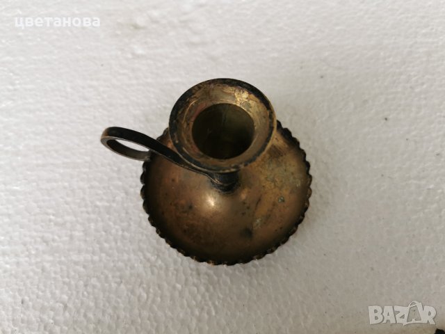 стар свешник, снимка 2 - Антикварни и старинни предмети - 31787265