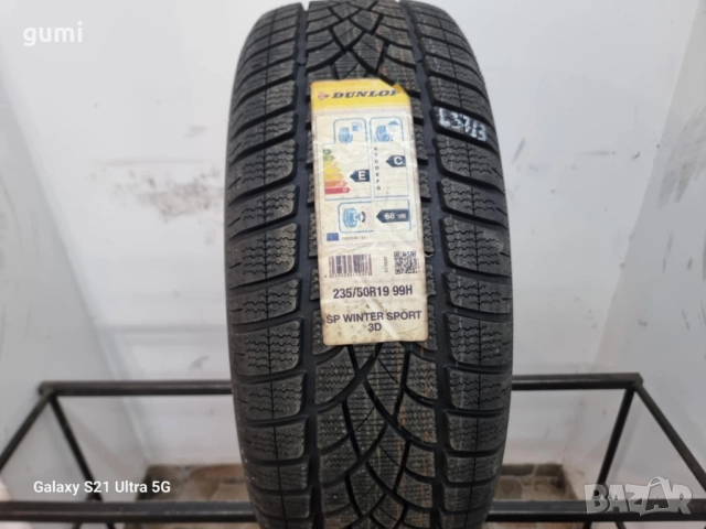 1бр зимна гума 235/50/19 DUNLOP L03713 , снимка 2 - Гуми и джанти - 51480466