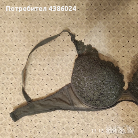 ПОДАРЯВАМ НОВ, МАСЛЕНОЗЕЛЕН СУТИЕН РАЗМЕР 85/С, снимка 6 - Бельо - 52823092