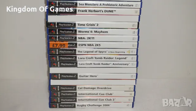Игри за PS2 Sea Monsters/NBA 2K11/Frank Herbert's Dune/Tomb Raider/Spyro/Time Crisis 2/Worms 4, снимка 18 - Игри за PlayStation - 47411450