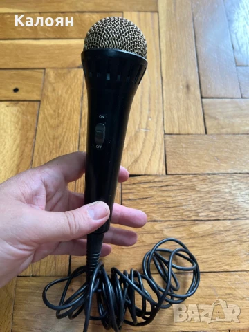 Микрофон с кабел 