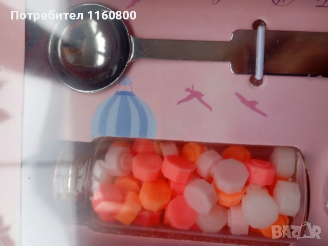 Комплект за восъчни печати, снимка 2 - Други - 52582850