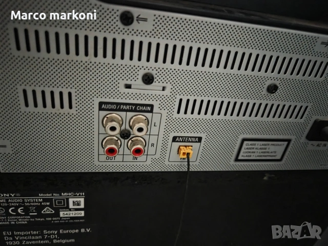 Sony MCH-V11. Bluetooth , снимка 4 - Тонколони - 54175346