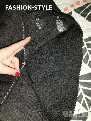  H&M Черна пола, снимка 6 - Поли - 37011017