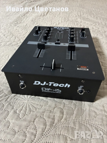 DJ Mixer dj-tech dif-1s DVS, снимка 3 - Ресийвъри, усилватели, смесителни пултове - 56132946