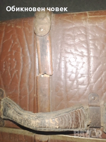 Голям ретро-куфар, снимка 6 - Антикварни и старинни предмети - 54140089