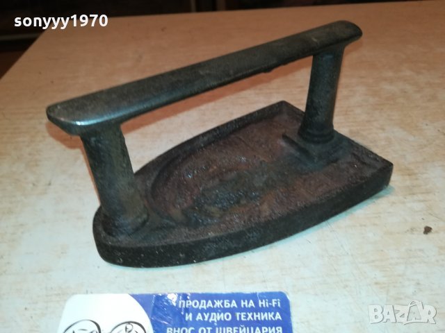 HERBULOT-Vintage 1900s Cast Iron French-ВНОС FRANCE 1212211938, снимка 2 - Антикварни и старинни предмети - 35117358