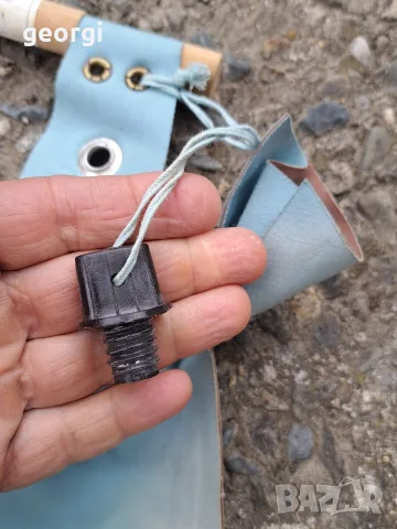 стара военна полева портативна сгъваема мивка ведро 33/2, снимка 4 - Антикварни и старинни предмети - 56233380