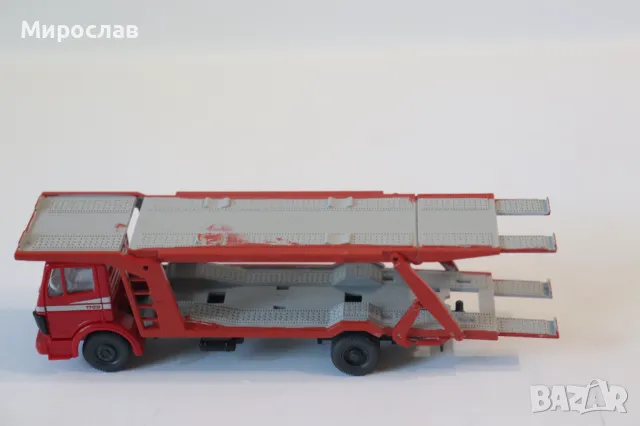 WIKING 1:87 H0 MERCEDES BENZ АВТОВОЗ КАМИОН МОДЕЛ КОЛИЧКА, снимка 2 - Колекции - 50029697