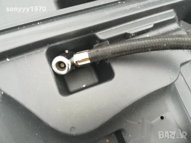 POWERPLUS-КОМПРЕСОР С МАРКУЧ И МАНОМЕТЪР 3103251616, снимка 7 - Компресори - 49711563