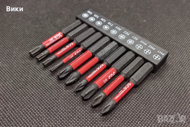 Ударни накрайници, битове PH PZ TX Torx SQ SL Hex, снимка 11 - Отвертки - 49262963