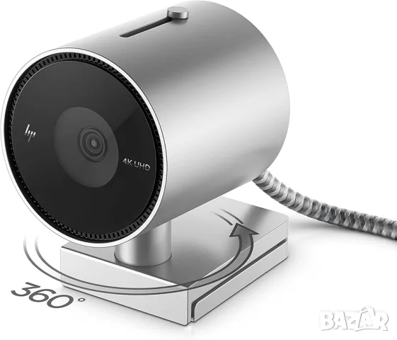 Нова HP 950 4K Webcam Уеб камера / 4K UHD / HDR / Auto Focus / AI Face Tracking