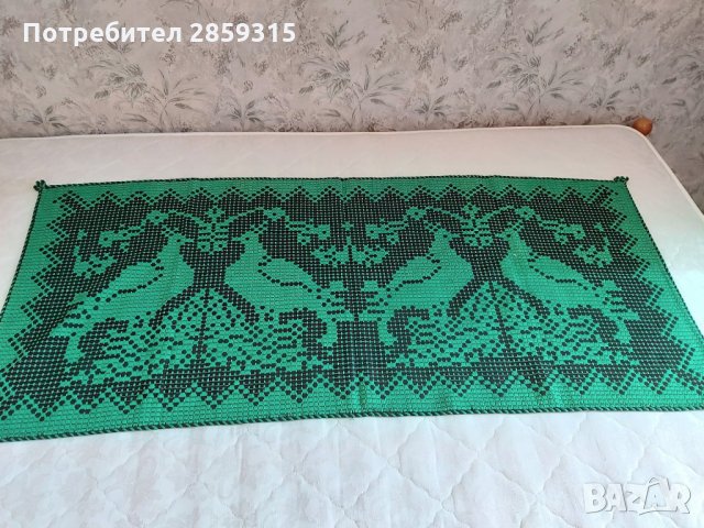 Автентично ръчно бродирано пано за стена от 1980г., снимка 2 - Пана - 31639746