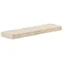vidaXL Палетна възглавница за под, памук, 120x40x7 см, бежова, снимка 1