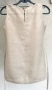 Елегантна ленена блуза/топ без ръкави L’EQUIPE PLUS Италия, снимка 5