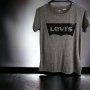 Мъжка/дамска тениска Levi's, XS, сива, меланж