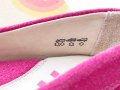 Страхотни велурени обувки UMI номер EUR 33, UK 1, US 1.5 цвят Fuschia, снимка 8