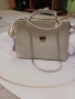 Елегантна дамска бяла чанта с дръжка, снимка 10